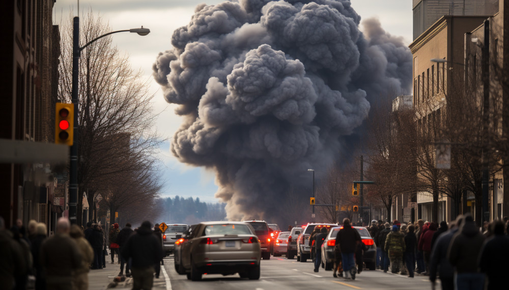 Minaccia bomba a Washington